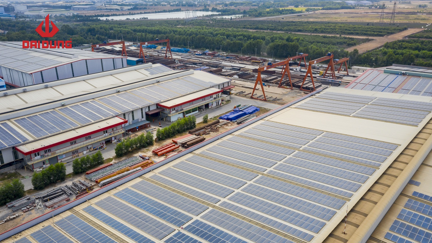 Hệ thống điện năng lượng mặt trời tại nhà máy An Hạ đáp ứng 65% nhu cầu sử dụng điện
